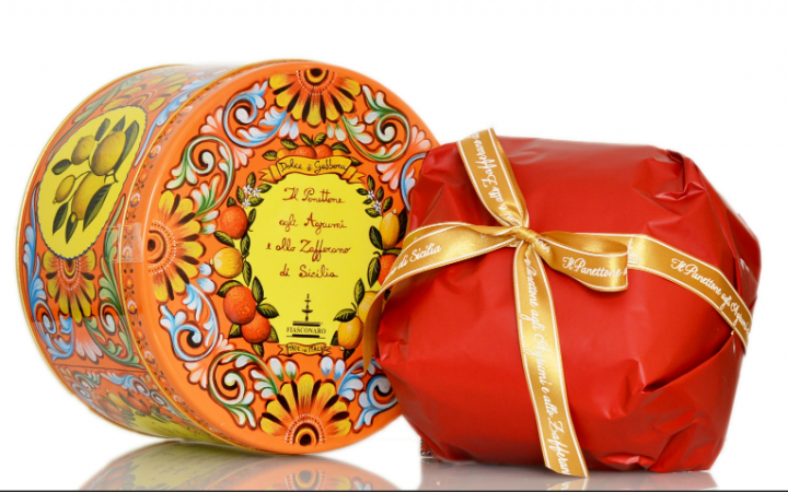 Panettone DOLCE AND GABBANA de chez Fiasconaro