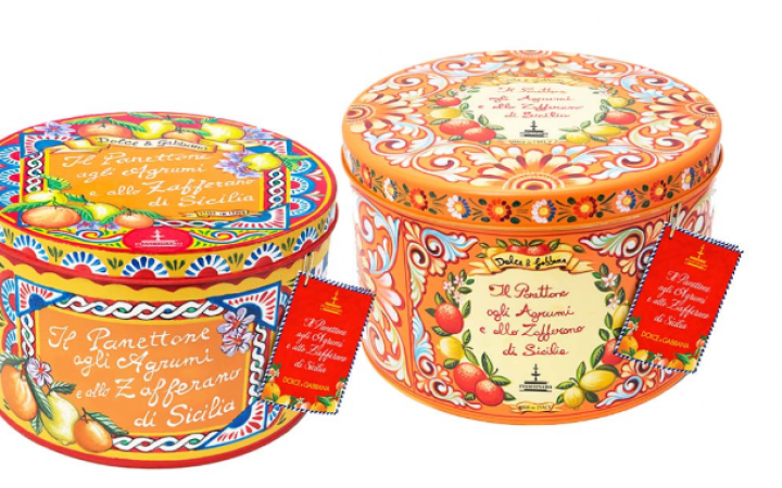 Panettone DOLCE AND GABBANA de chez Fiasconaro